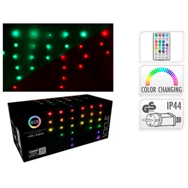 Гирлянды LED Christmas 27385  / Разноцветные photo 1 Гирлянды LED Christmas 27385  / Разноцветные photo 1