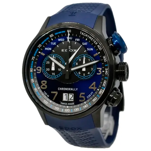 Ceas de mână pentru bărbați Edox 38001-TINNBUF3-BUF3 Cuarț / 48 mm photo 2 Ceas de mână pentru bărbați Edox 38001-TINNBUF3-BUF3 Cuarț / 48 mm photo 2