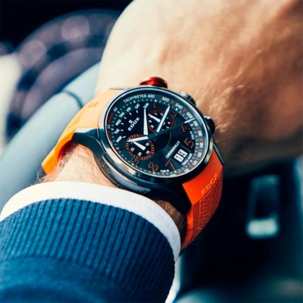 Ceas de mână pentru bărbați Edox 38001-TINNO3-NO3 Cuarț / 48 mm photo 4 Ceas de mână pentru bărbați Edox 38001-TINNO3-NO3 Cuarț / 48 mm photo 4