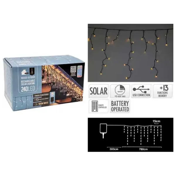 Гирлянды LED Christmas 54349  / Тёплый белый photo 1