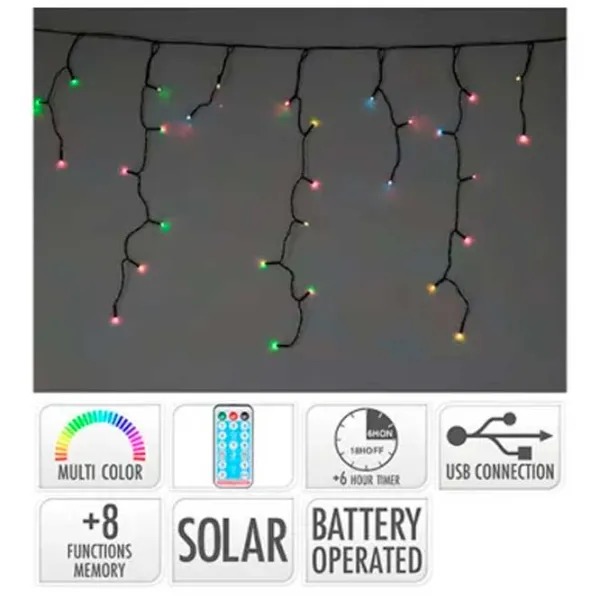 Гирлянды LED Christmas 54364  / Разноцветные photo 1