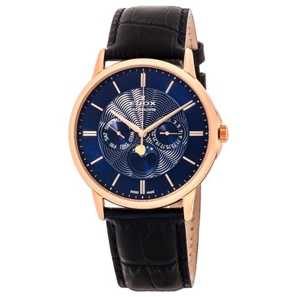 Ceas de mână pentru bărbați Edox 40002-37R-BUIR Cuarț / 42 mm photo 2 Ceas de mână pentru bărbați Edox 40002-37R-BUIR Cuarț / 42 mm photo 2