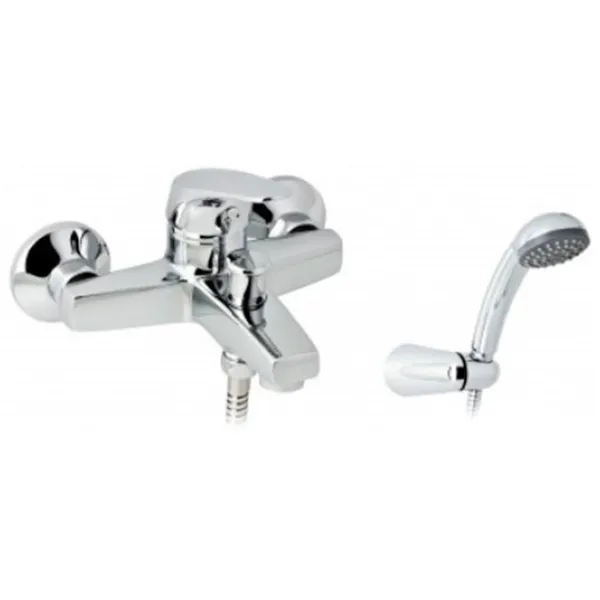 Baterie pentru cadă de baie Genebre К8 Inox photo 1
