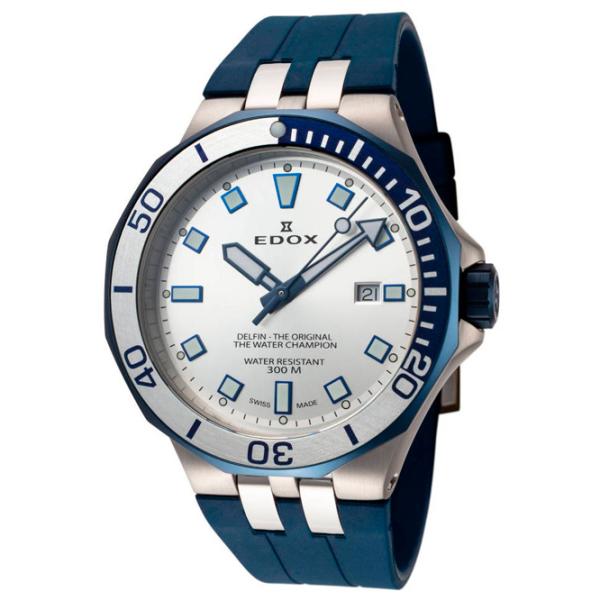 Наручные часы для мужчин Edox 53015-357BUCA-AIBU Кварцевый / 43 мм photo 2 Наручные часы для мужчин Edox 53015-357BUCA-AIBU Кварцевый / 43 мм photo 2