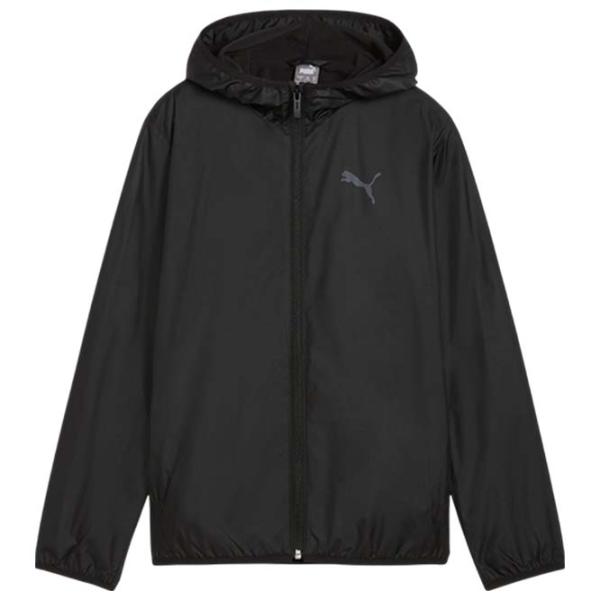 Спортивная куртка для мальчиков Puma Fleece Line Windbreaker Черный photo 1