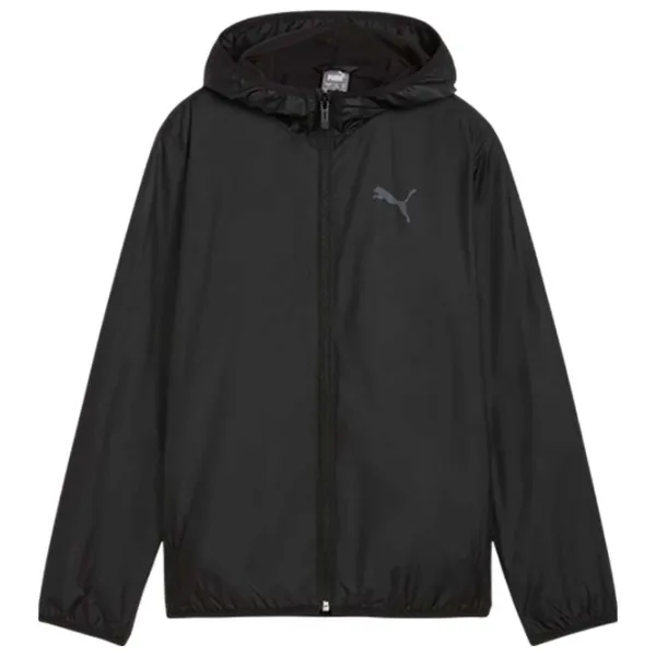 Спортивная куртка для мальчиков Puma Fleece Line Windbreaker Черный photo 1
