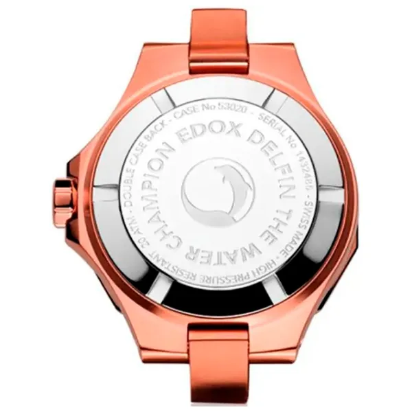 Ceas de mână pentru femei Edox 53020-37RC-VR Cuarț / 38 mm photo 2