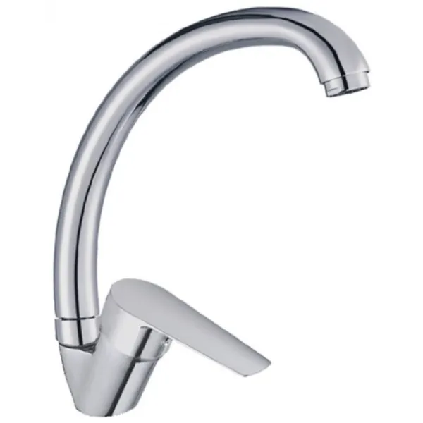 Baterie pentru bucătărie Rozzy Jenori RBZZ002-8N Mono comandă / Pivotantă / Alamă / Inox photo 1