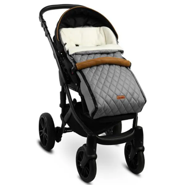 Чехол для детской коляски Sensillo Caretero  Шерсть / Серый photo 3