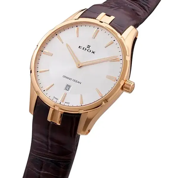 Ceas de mână pentru bărbați Edox 56002-37JC-AID Cuarț / 41 mm photo 3 Ceas de mână pentru bărbați Edox 56002-37JC-AID Cuarț / 41 mm photo 3
