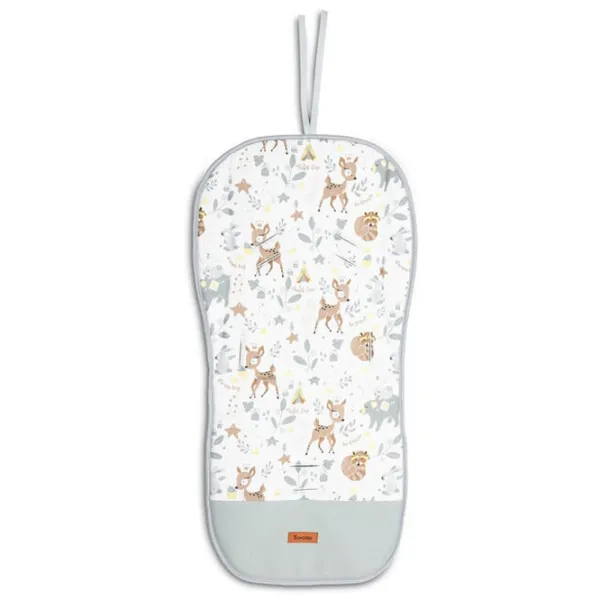 Salteluța pentru cărucior Sensillo Caretero  Bumbac / White photo 1