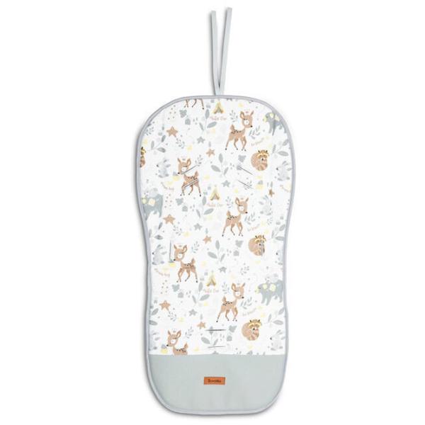Salteluța pentru cărucior Sensillo Caretero  Bumbac / White photo 1