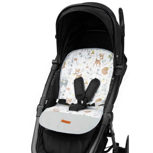 Salteluța pentru cărucior Sensillo Caretero  Bumbac / White photo 3