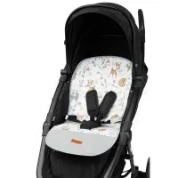 Salteluța pentru cărucior Sensillo Caretero Bumbac / White photo 3