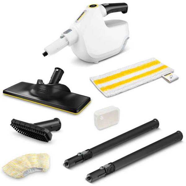 Curățitor cu aburi KARCHER SC1 Multi & Up (1.516-410.0)  / 1300 W / White photo 3