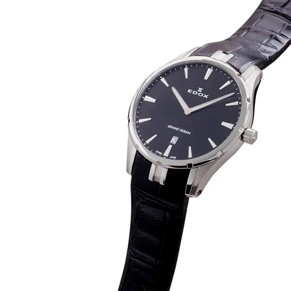 Ceas de mână pentru bărbați Edox 56002-3C-NIN Cuarț / 41 mm photo 2
