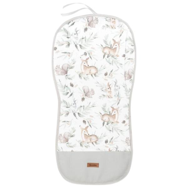 Матрасик для коляски Sensillo Caretero  Хлопок / Белый photo 1