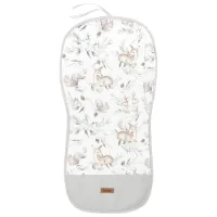 Матрасик для коляски Sensillo Caretero  Хлопок / Белый