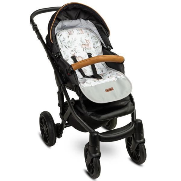 Матрасик для коляски Sensillo Caretero  Хлопок / Белый photo 3