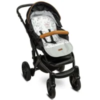 Salteluța pentru cărucior Sensillo Caretero Bumbac / White photo 3