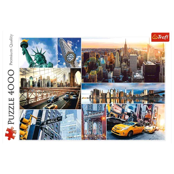 Puzzle Trefl New York 15+/ Numărul de piese: 4000 photo 1 Puzzle Trefl New York 15+/ Numărul de piese: 4000 photo 1
