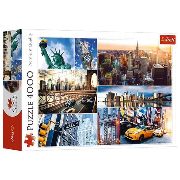 Puzzle Trefl New York 15+/ Numărul de piese: 4000 photo 2 Puzzle Trefl New York 15+/ Numărul de piese: 4000 photo 2