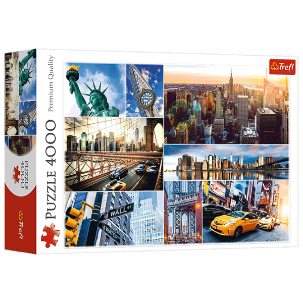 Puzzle Trefl New York 15+/ Numărul de piese: 4000 photo 2 Puzzle Trefl New York 15+/ Numărul de piese: 4000 photo 2