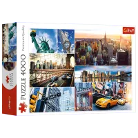 Puzzle Trefl New York 15+/ Numărul de piese: 4000 photo 2