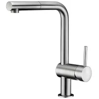 Baterie pentru bucătărie Imprese f03408502LT Mono comandă / extractibilă / Alamă / Inox