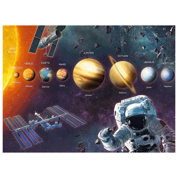 Puzzle Trefl 25 Frame Solar system 4+/ Numărul de piese: 25 photo 2 Puzzle Trefl 25 Frame Solar system 4+/ Numărul de piese: 25 photo 2