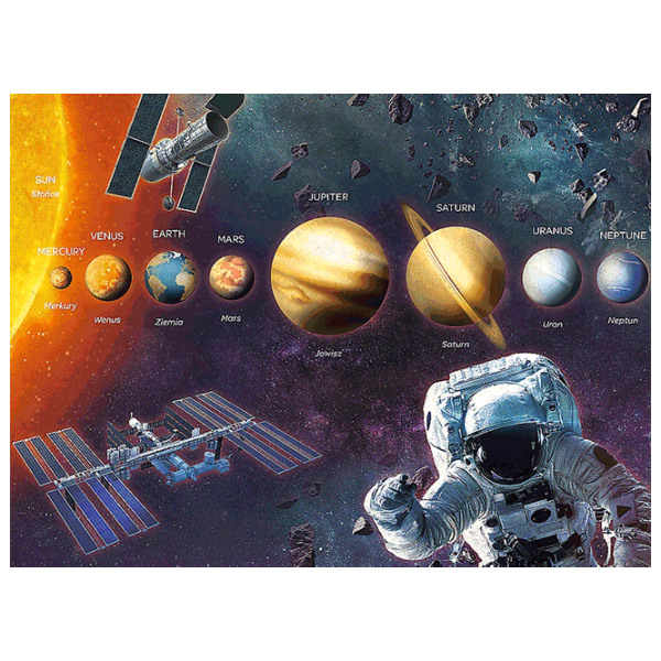 Puzzle Trefl 25 Frame Solar system 4+/ Numărul de piese: 25 photo 2 Puzzle Trefl 25 Frame Solar system 4+/ Numărul de piese: 25 photo 2