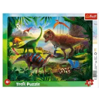 Puzzle Trefl Dinosaurs 4+/ Количество деталей: 25