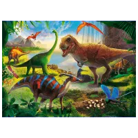 Puzzle Trefl Dinosaurs 4+/ Numărul de piese: 25 photo 2