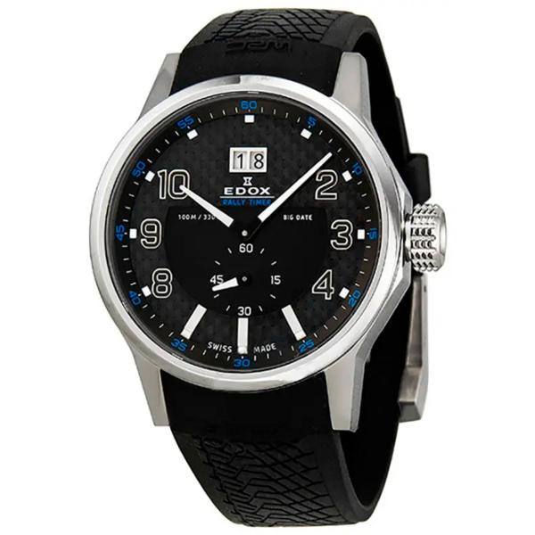 Ceas de mână pentru bărbați Edox 64008-3-NIN Cuarț / 42 mm photo 1 Ceas de mână pentru bărbați Edox 64008-3-NIN Cuarț / 42 mm photo 1