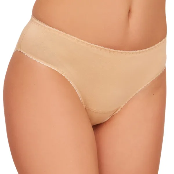 Chiloți pentru femei Fantasy 1055  XL / Beige / Slip photo 1 Chiloți pentru femei Fantasy 1055  XL / Beige / Slip photo 1