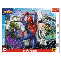 Puzzle Trefl Brave Spiderman 4+/ Количество деталей: 25