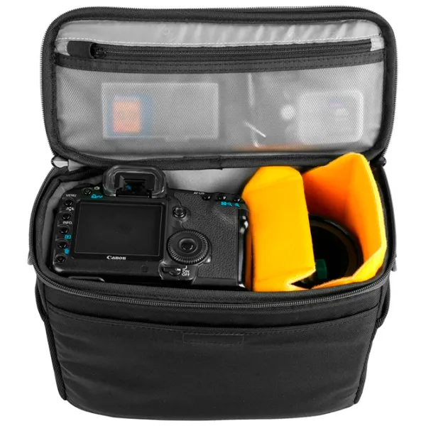 Geantă pentru aparat foto Vanguard Veo Bib T25 Poliester / Black photo 2 Geantă pentru aparat foto Vanguard Veo Bib T25 Poliester / Black photo 2