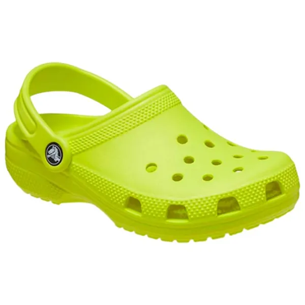 Saboți unisex Crocs Classic Clog K Acidity Yellow-green photo 2 Saboți unisex Crocs Classic Clog K Acidity Yellow-green photo 2