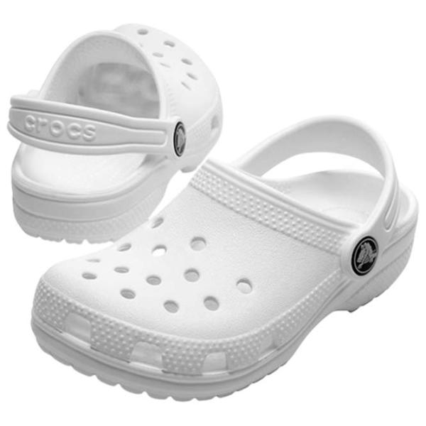 Сабо унисекс Crocs Classic Clog K Белый photo 1 Сабо унисекс Crocs Classic Clog K Белый photo 1