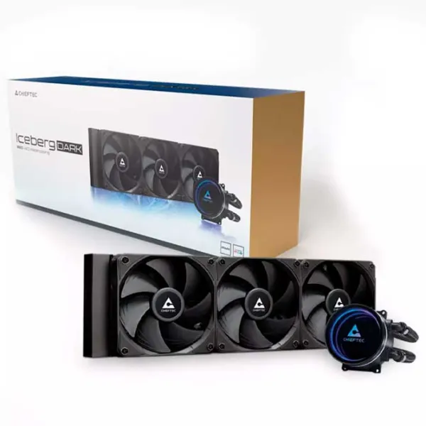 Cooler cu lichid Chieftec Iceberg 360 Dark Hidrodinamic / 2700 rpm photo 6