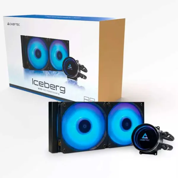 Жидкостное охлаждение Chieftec Iceberg 240 Гидродинамический / 2700 об/мин photo 5