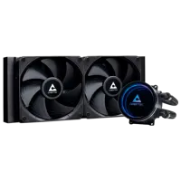 Жидкостное охлаждение Chieftec Iceberg 240 Dark Гидродинамический / 2700 об/мин