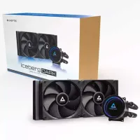 Cooler cu lichid Chieftec Iceberg 240 Dark Hidrodinamic / 2700 rpm photo 5
