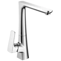 Baterie pentru bucătărie Imprese Vaclav Mono comandă / Pivotantă / Alamă / Nickel