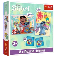 Puzzle Trefl Happy Lilo&Stitch day / Numărul de piese: 78