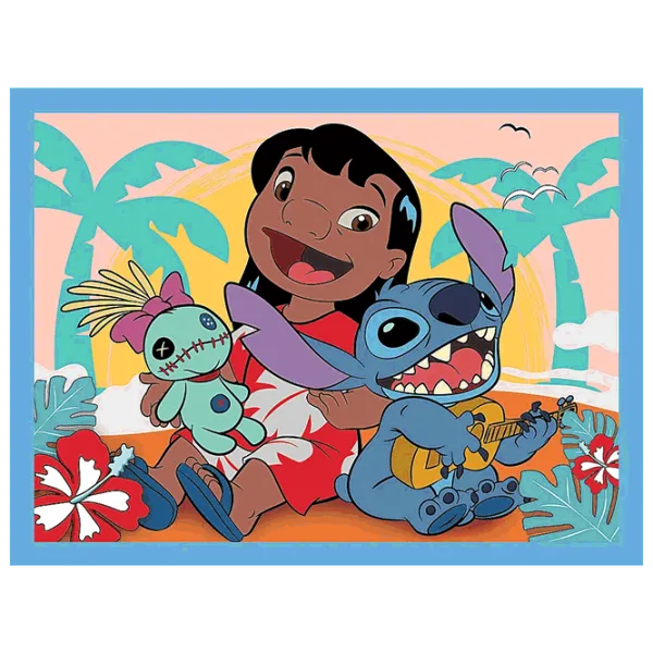 Puzzle Trefl Happy Lilo&Stitch day / Количество деталей: 78 photo 3 Puzzle Trefl Happy Lilo&Stitch day / Количество деталей: 78 photo 3