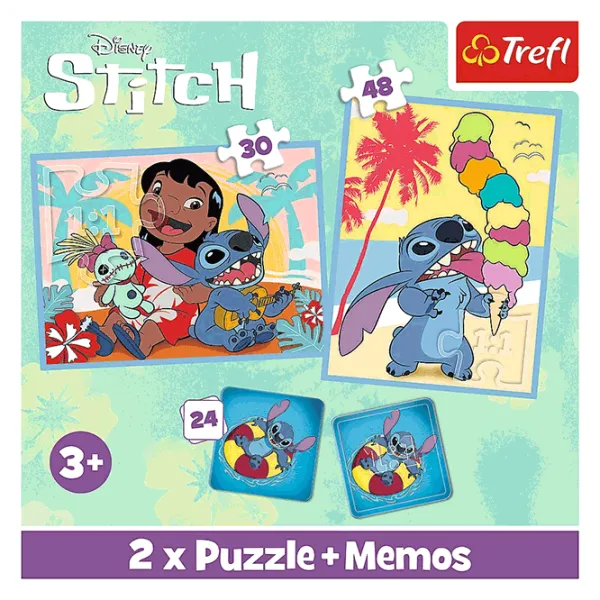 Puzzle Trefl Happy Lilo&Stitch day / Количество деталей: 78 photo 5 Puzzle Trefl Happy Lilo&Stitch day / Количество деталей: 78 photo 5