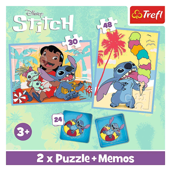Puzzle Trefl Happy Lilo&Stitch day / Количество деталей: 78 photo 5 Puzzle Trefl Happy Lilo&Stitch day / Количество деталей: 78 photo 5