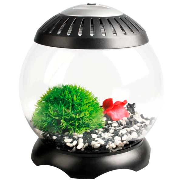 Аквариум Flamingo Nano Aquarium Sphere  5 л / Черный photo 1