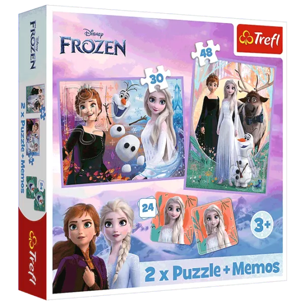 Puzzle Trefl Princesses in their land / Numărul de piese: 78 photo 1